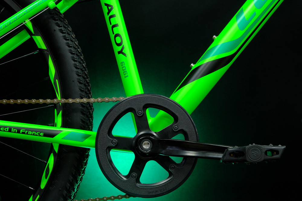 Lorak Race 26 Матовый Зелёный 13р (на рост 130-148)