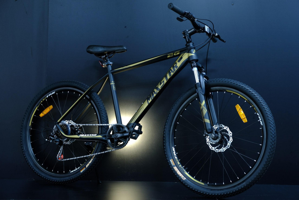 MAXSTAR 26" T900 Матовый Чёрно/Коричневый рама 17 (на рост 155-173)