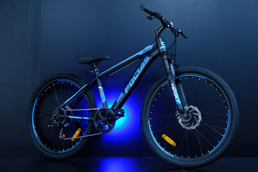 FOLTAS 26 Steel - 15р Чёрный/Синий