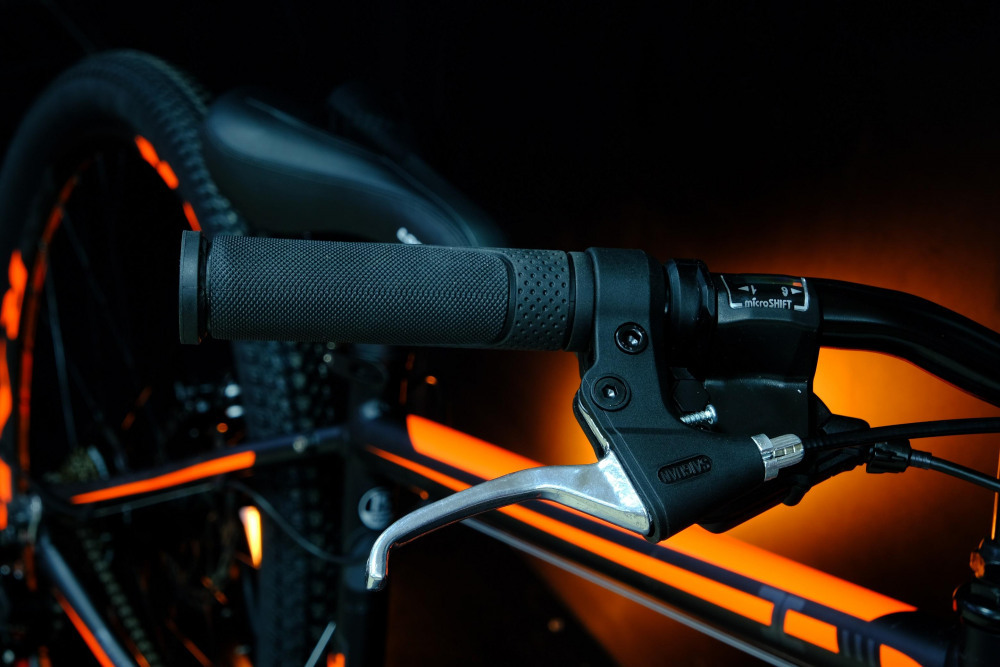 Lorak MAX 150 Матовый Чёрный/Оранжевый 15р (на рост 141-160)