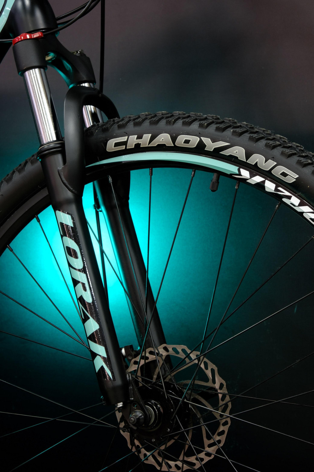 Lorak Glory 1000 Матовый Чёрный/Мятный рама 17 (на рост 155-173)