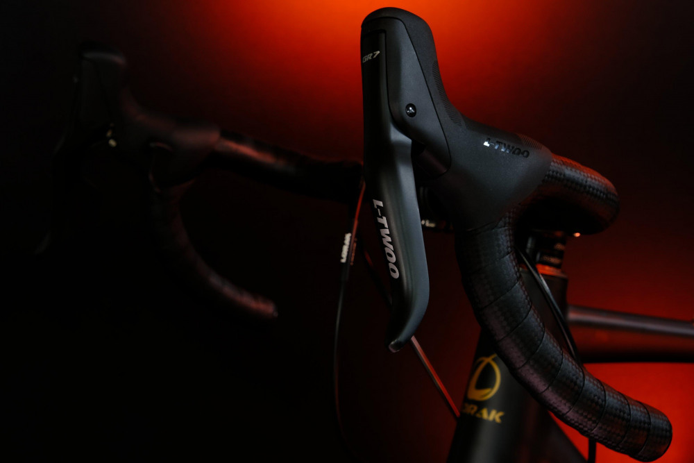 LORAK Grav 101 520mm Матовый Чёрный/Коричневый